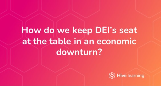 DEI Economic Downturn Graphic